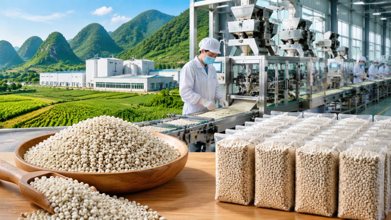 黔西南布依族苗族自治州为薏仁米采购提供产地直供